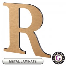 Gemini METAL LAMINATE on ACRYLIC Display Sign Letters 