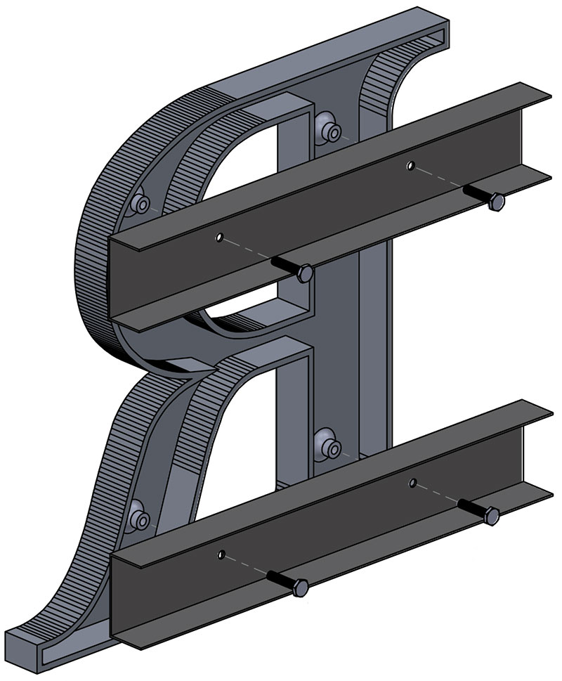 double rail mount