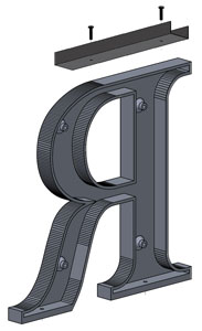 top rail mount